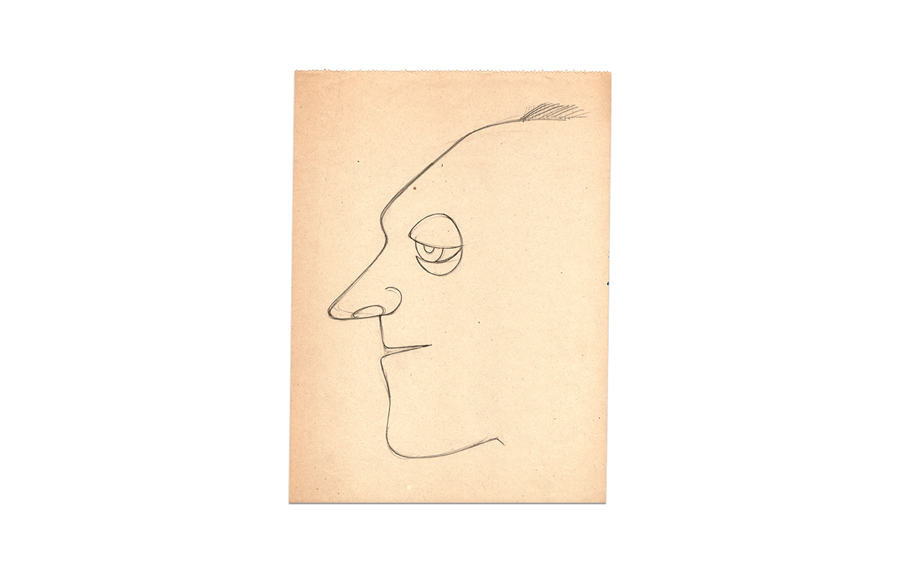 0_0006_PT-Autoritratto—matita-su-carta—1960